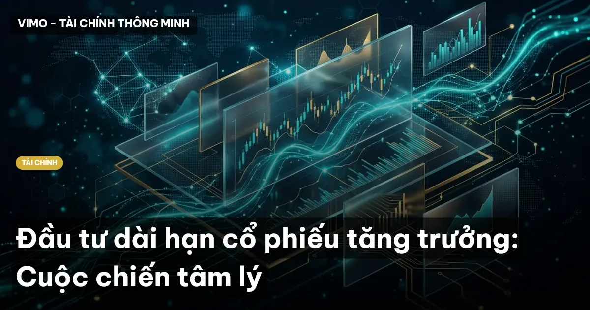 Đầu tư dài hạn cổ phiếu tăng trưởng: Cuộc chiến tâm lý
