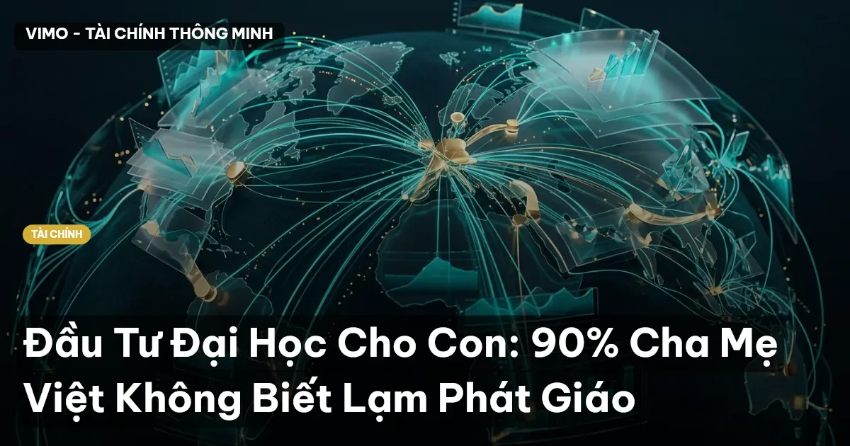 Đầu Tư Đại Học Cho Con: 90% Cha Mẹ Việt Không Biết Lạm Phát Giáo