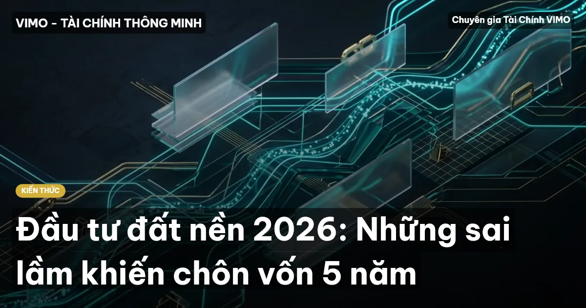 Đầu tư đất nền 2026: Những sai lầm khiến chôn vốn 5 năm
