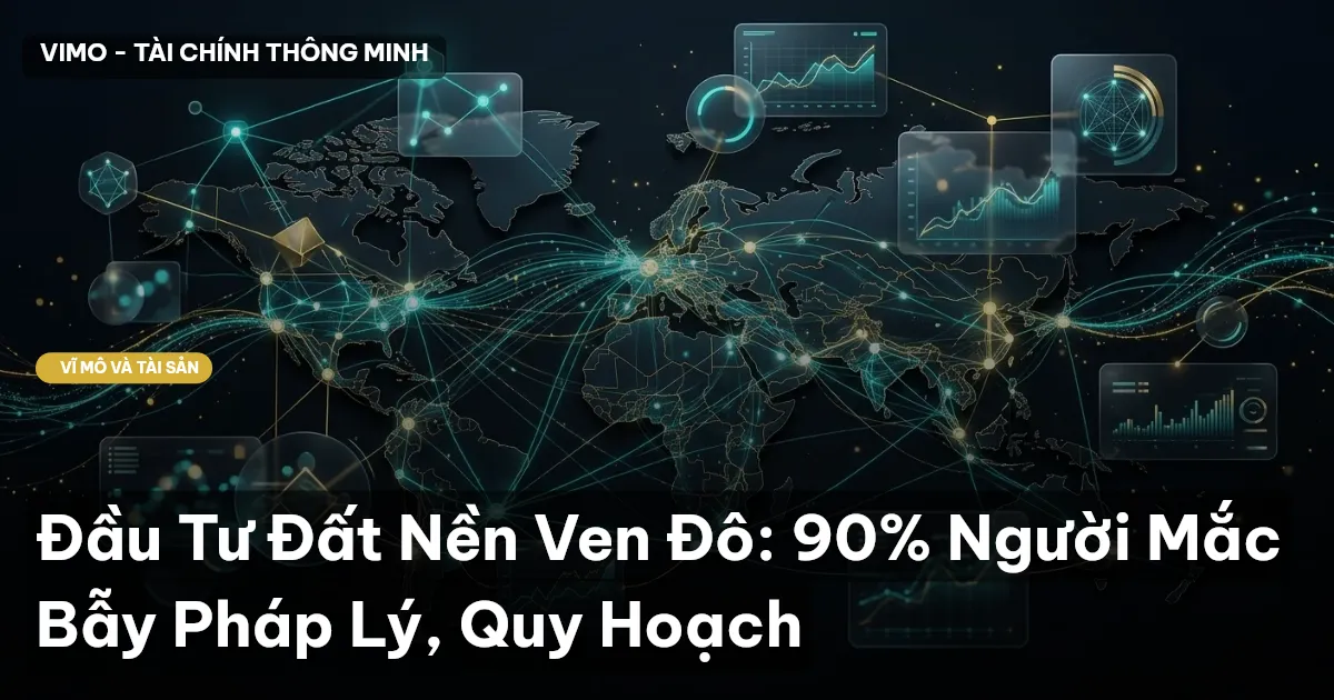 Đầu Tư Đất Nền Ven Đô: 90% Người Mắc Bẫy Pháp Lý, Quy Hoạch