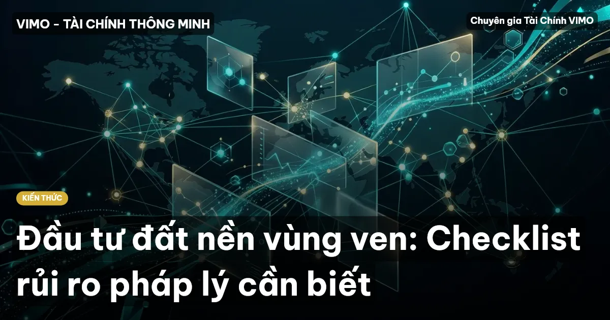 Đầu tư đất nền vùng ven: Checklist rủi ro pháp lý cần biết