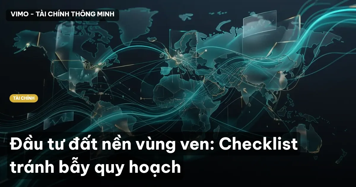Đầu tư đất nền vùng ven: Checklist tránh bẫy quy hoạch
