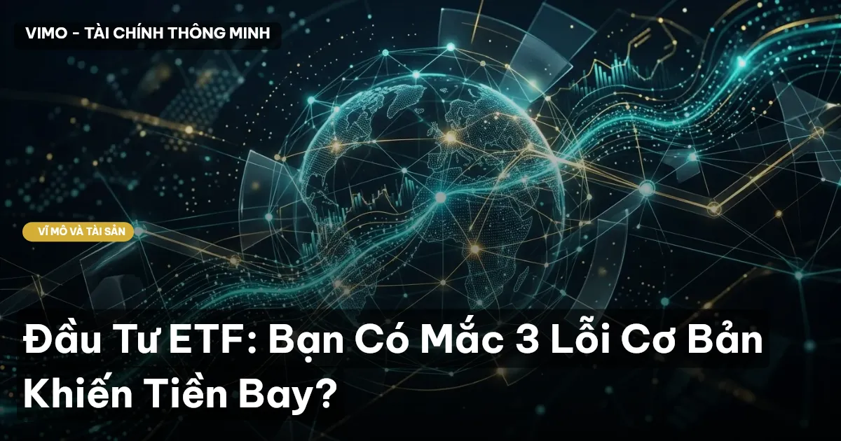 Đầu Tư ETF: Bạn Có Mắc 3 Lỗi Cơ Bản Khiến Tiền Bay?