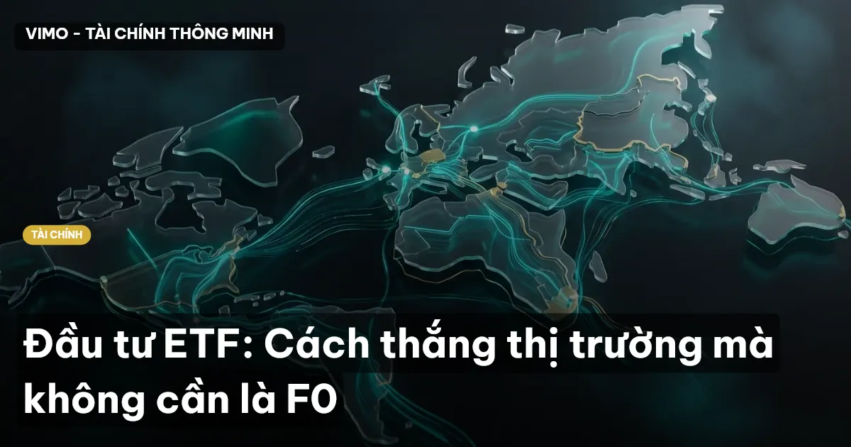 Đầu tư ETF: Cách thắng thị trường mà không cần là F0