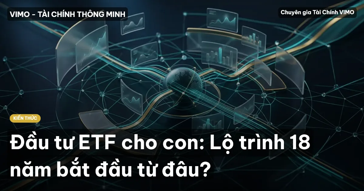 Đầu tư ETF cho con: Lộ trình 18 năm bắt đầu từ đâu?