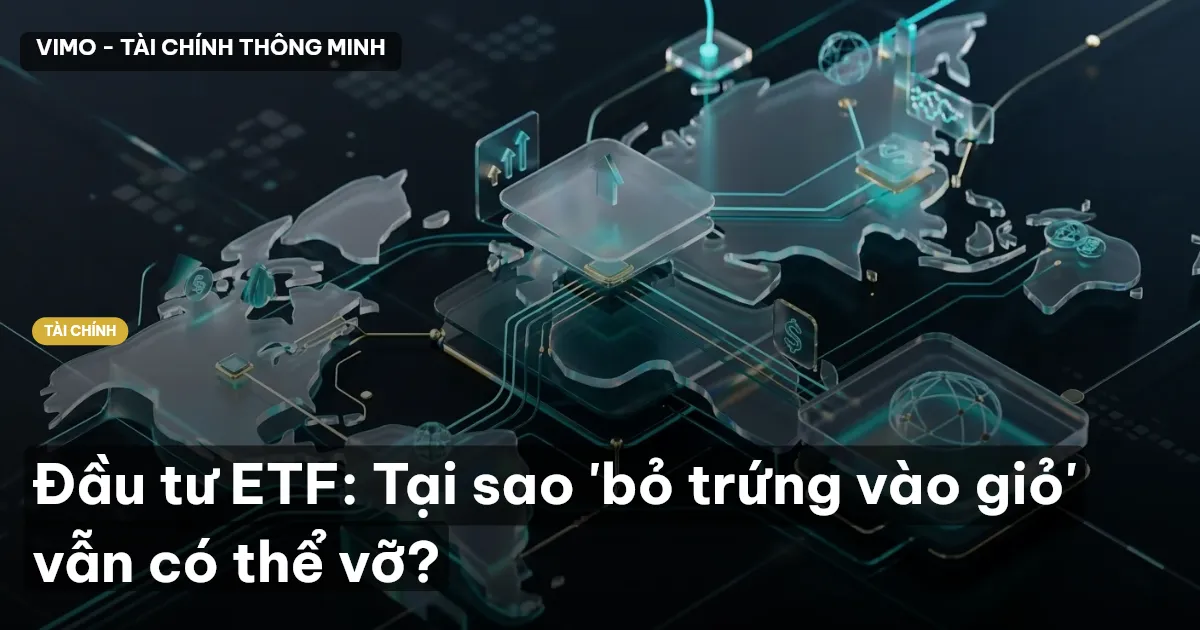 Đầu tư ETF: Tại sao 'bỏ trứng vào giỏ' vẫn có thể vỡ?