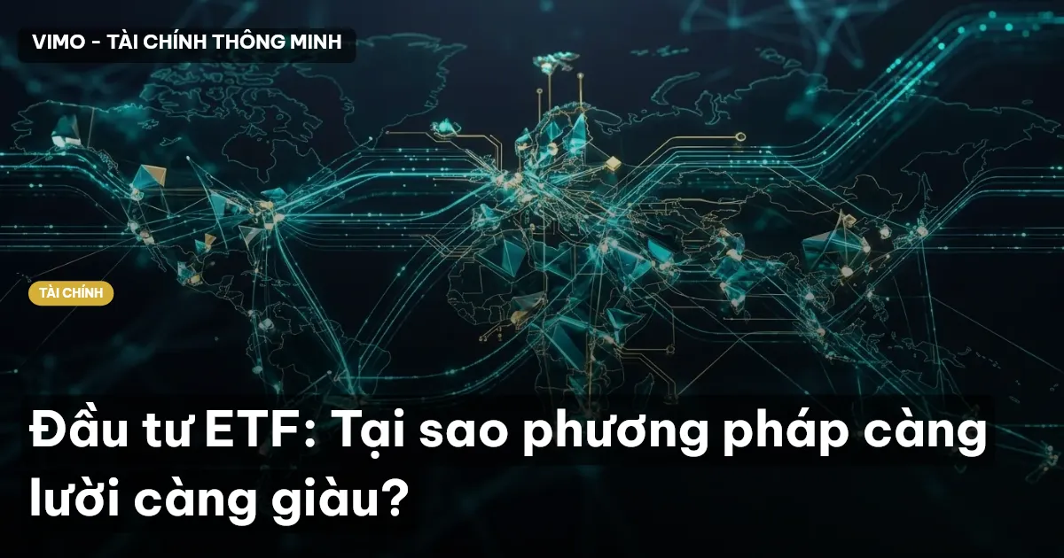 Đầu tư ETF: Tại sao phương pháp càng lười càng giàu?