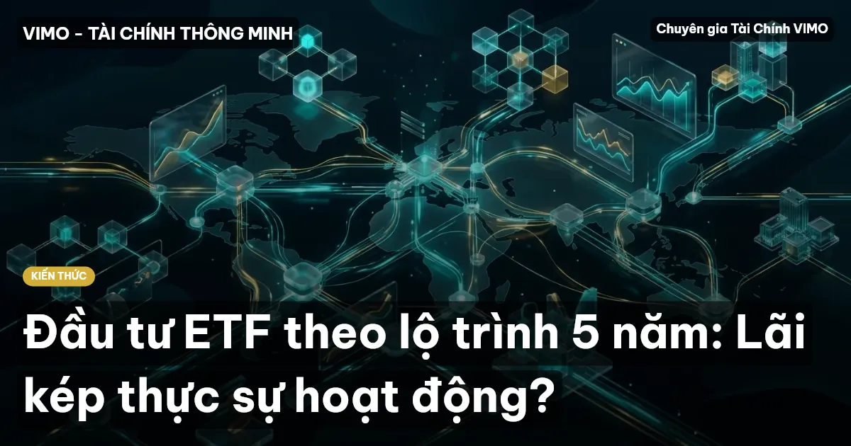Đầu tư ETF theo lộ trình 5 năm: Lãi kép thực sự hoạt động?