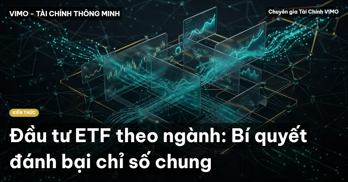 Đầu tư ETF theo ngành: Bí quyết đánh bại chỉ số chung