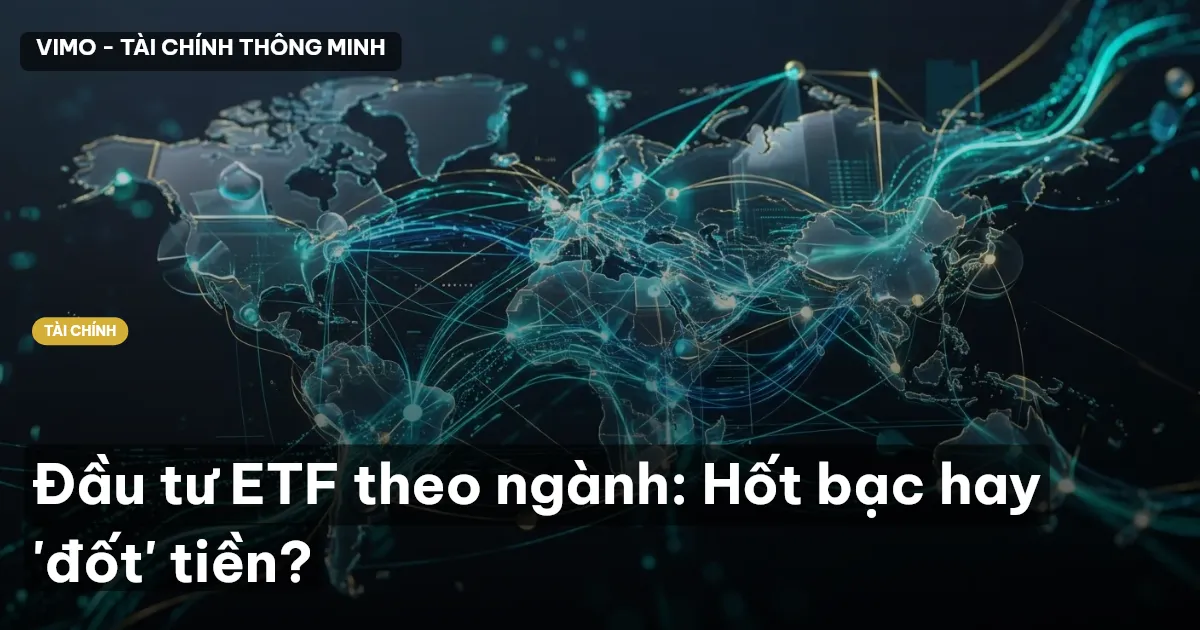 Đầu tư ETF theo ngành: Hốt bạc hay 'đốt' tiền?