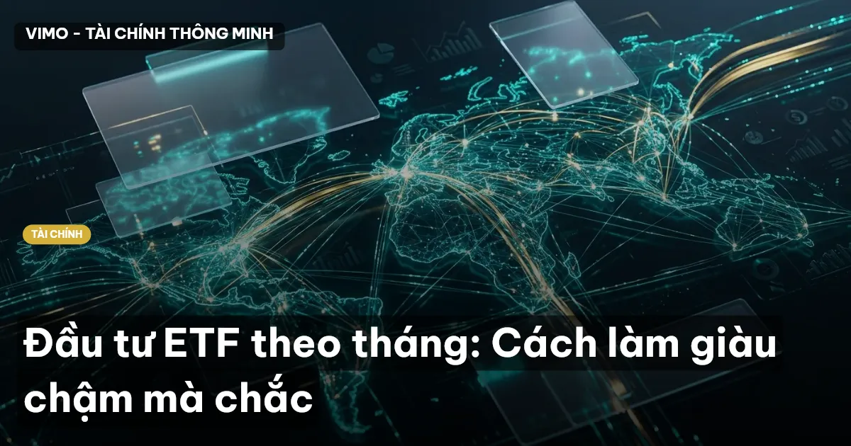 Đầu tư ETF theo tháng: Cách làm giàu chậm mà chắc