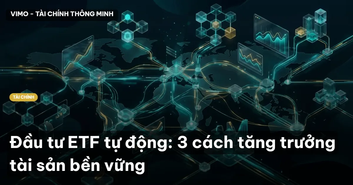 Đầu tư ETF tự động: 3 cách tăng trưởng tài sản bền vững