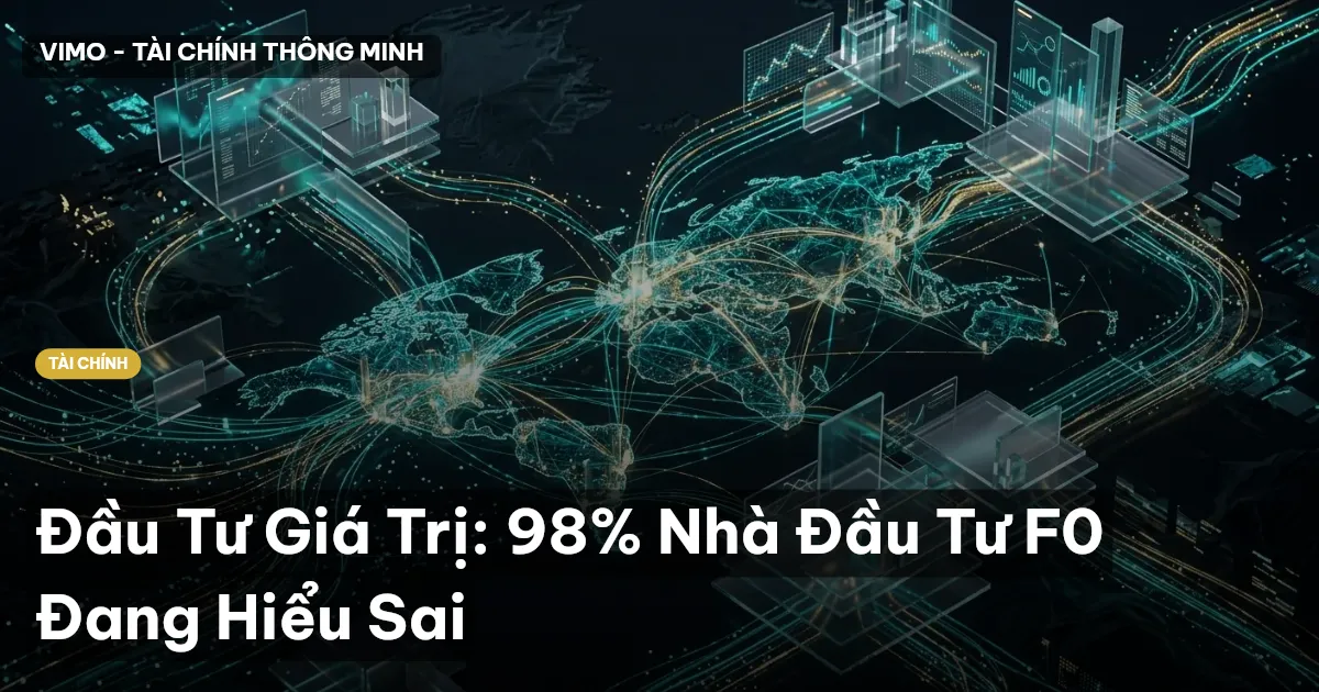 Đầu Tư Giá Trị: 98% Nhà Đầu Tư F0 Đang Hiểu Sai