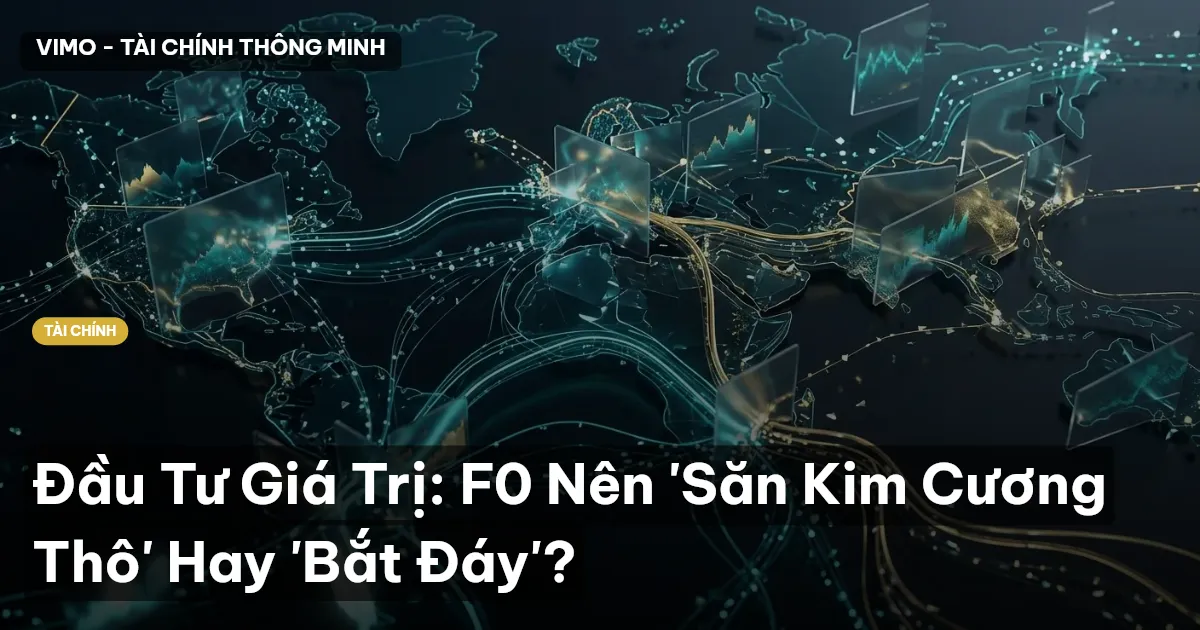 Đầu Tư Giá Trị: F0 Nên 'Săn Kim Cương Thô' Hay 'Bắt Đáy'?