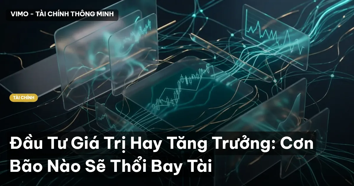 Đầu Tư Giá Trị Hay Tăng Trưởng: Cơn Bão Nào Sẽ Thổi Bay Tài