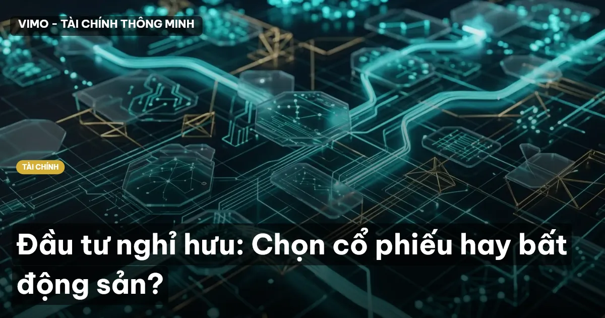 Đầu tư nghỉ hưu: Chọn cổ phiếu hay bất động sản?