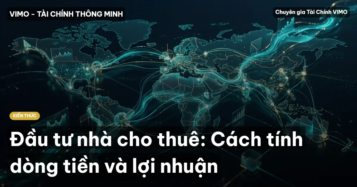 Đầu tư nhà cho thuê: Cách tính dòng tiền và lợi nhuận