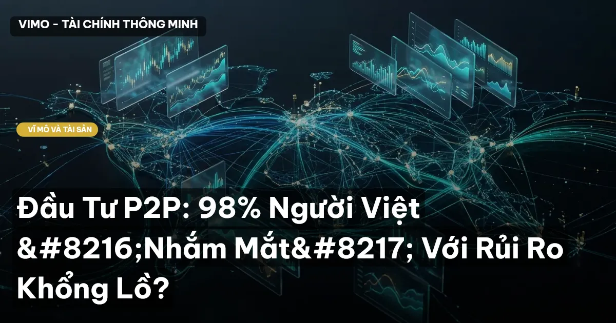 Đầu Tư P2P: 98% Người Việt ‘Nhắm Mắt’ Với Rủi Ro Khổng Lồ?