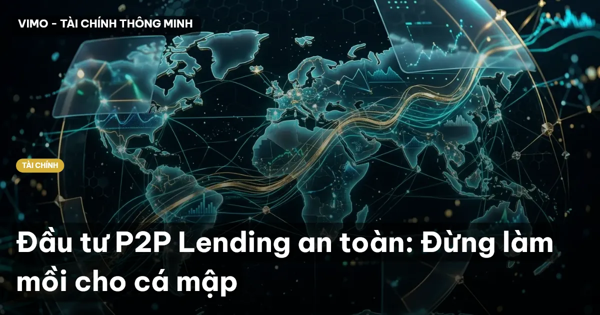 Đầu tư P2P Lending an toàn: Đừng làm mồi cho cá mập