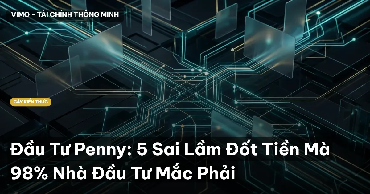 Đầu Tư Penny: 5 Sai Lầm Đốt Tiền Mà 98% Nhà Đầu Tư Mắc Phải