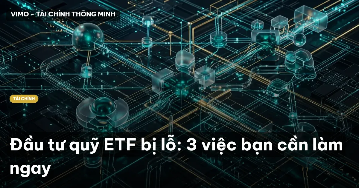 Đầu tư quỹ ETF bị lỗ: 3 việc bạn cần làm ngay