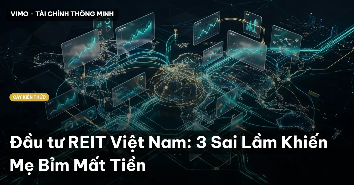 Đầu tư REIT Việt Nam: 3 Sai Lầm Khiến Mẹ Bỉm Mất Tiền