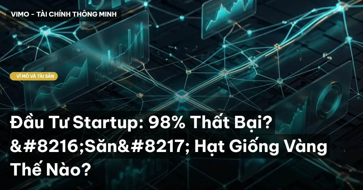 Đầu Tư Startup: 98% Thất Bại? ‘Săn’ Hạt Giống Vàng Thế Nào?