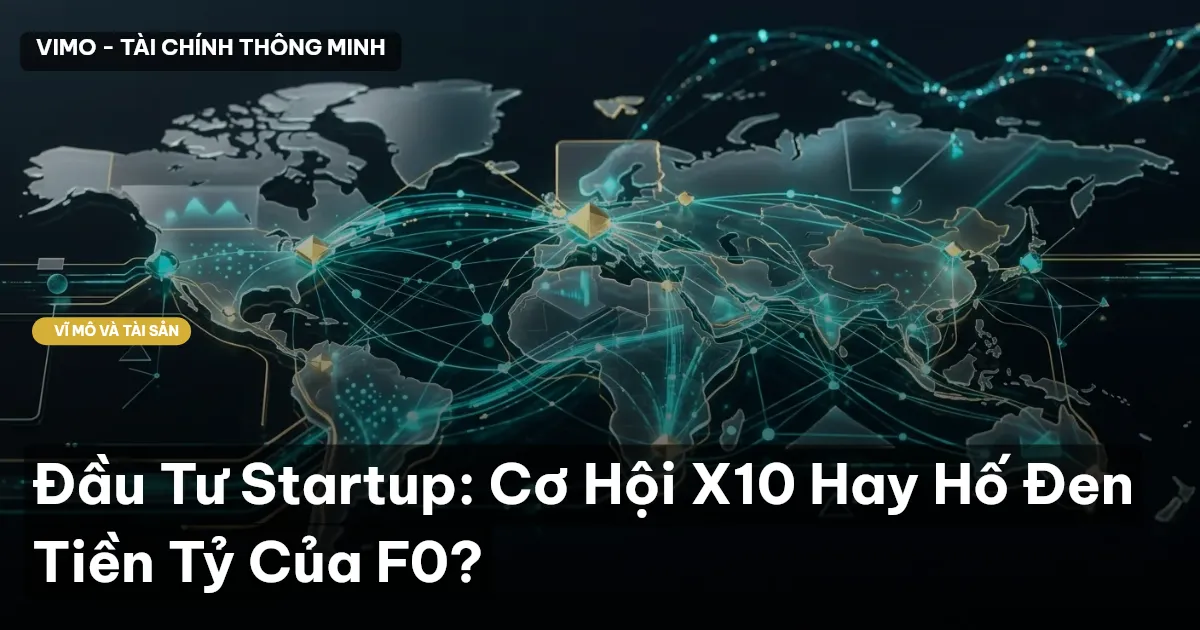 Đầu Tư Startup: Cơ Hội X10 Hay Hố Đen Tiền Tỷ Của F0?