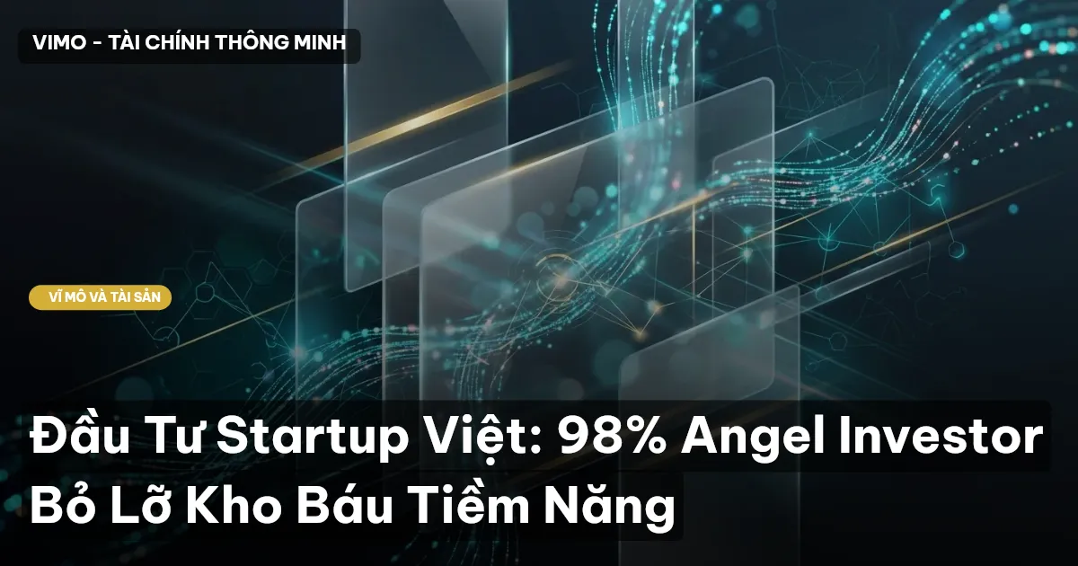 Đầu Tư Startup Việt: 98% Angel Investor Bỏ Lỡ Kho Báu Tiềm Năng