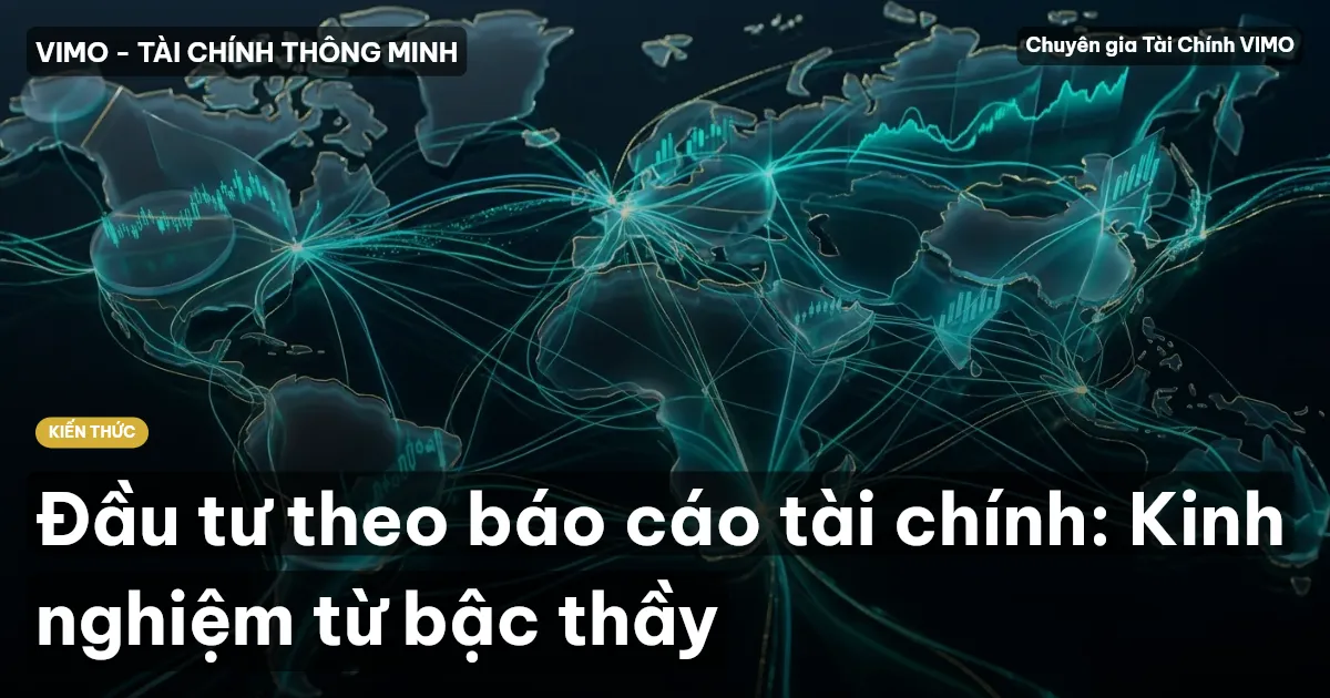 Đầu tư theo báo cáo tài chính: Kinh nghiệm từ bậc thầy