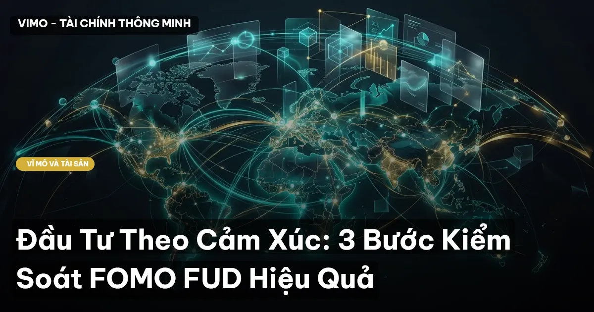 Đầu Tư Theo Cảm Xúc: 3 Bước Kiểm Soát FOMO FUD Hiệu Quả