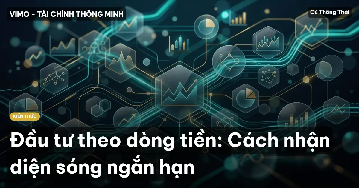 Đầu tư theo dòng tiền: Cách nhận diện sóng ngắn hạn