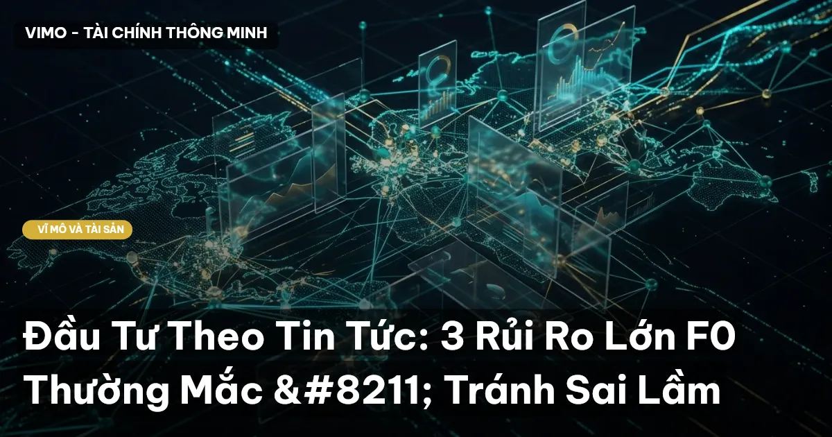 Đầu Tư Theo Tin Tức: 3 Rủi Ro Lớn F0 Thường Mắc – Tránh Sai Lầm