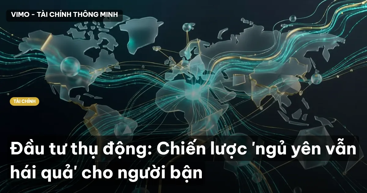 Đầu tư thụ động: Chiến lược 'ngủ yên vẫn hái quả' cho người bận