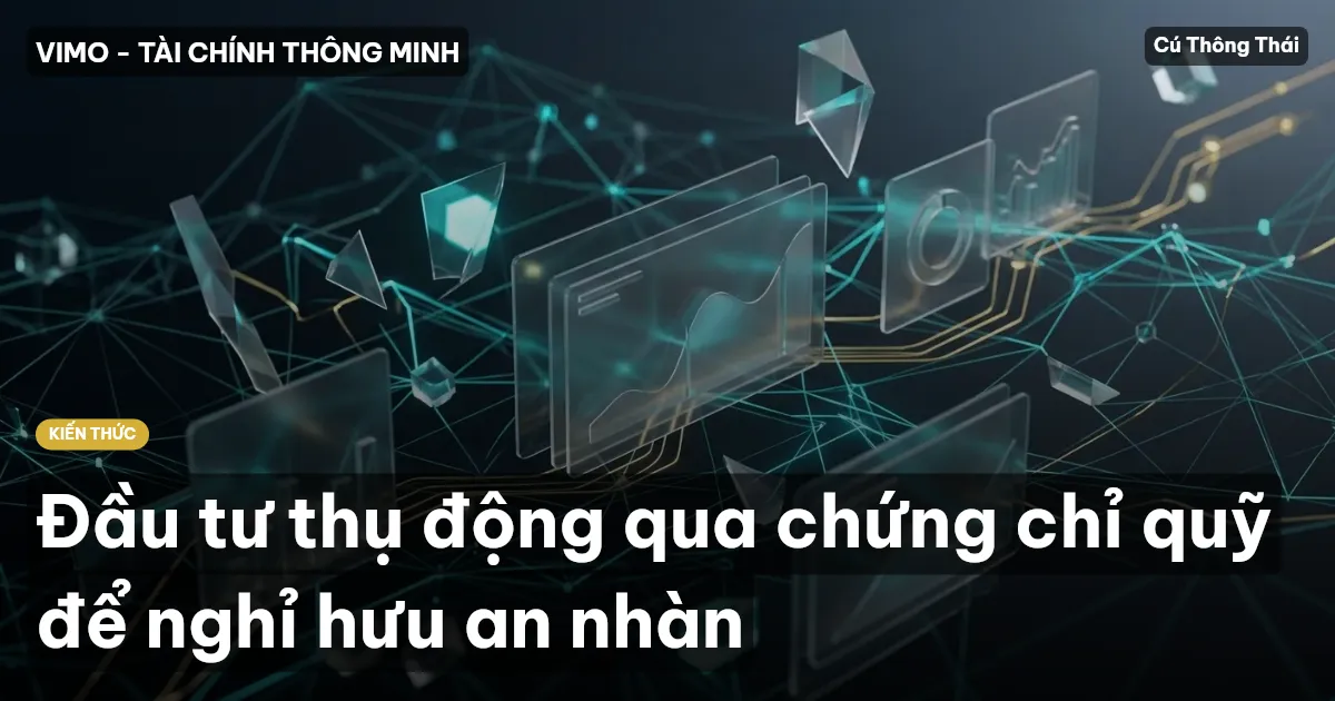 Đầu tư thụ động qua chứng chỉ quỹ để nghỉ hưu an nhàn