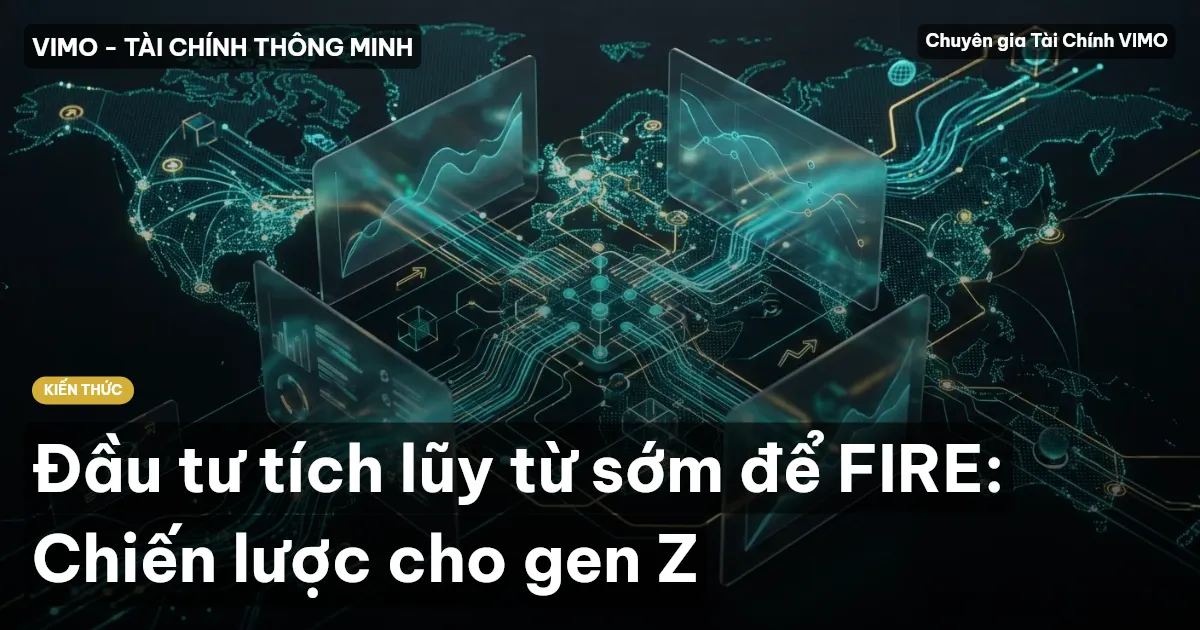 Đầu tư tích lũy từ sớm để FIRE: Chiến lược cho gen Z