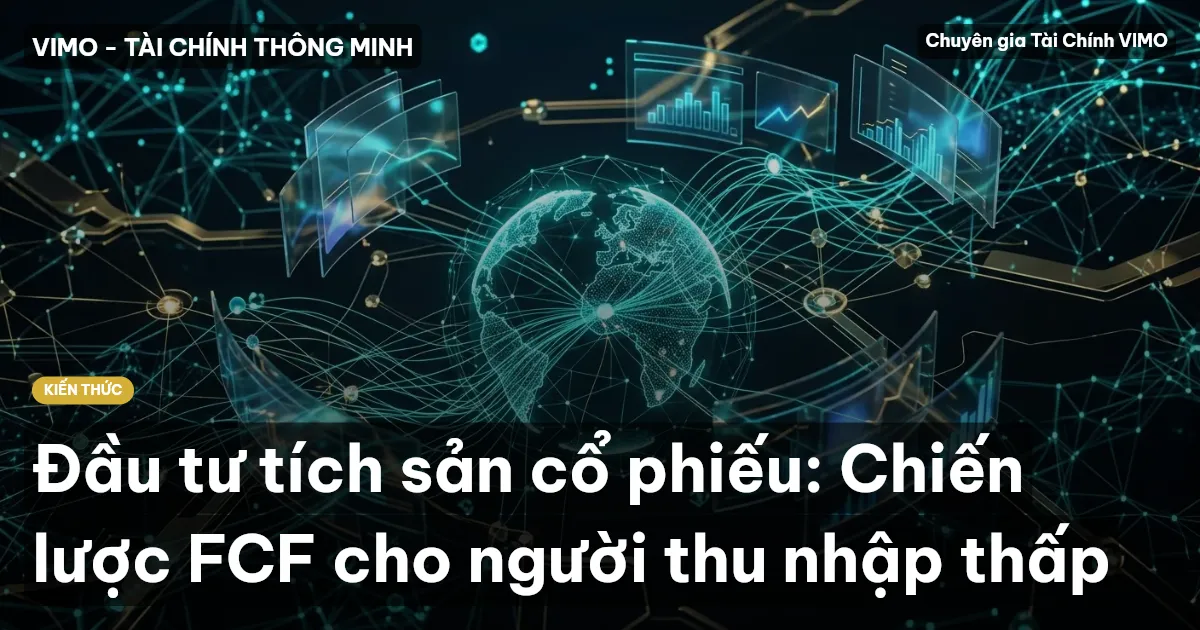 Đầu tư tích sản cổ phiếu: Chiến lược FCF cho người thu nhập thấp