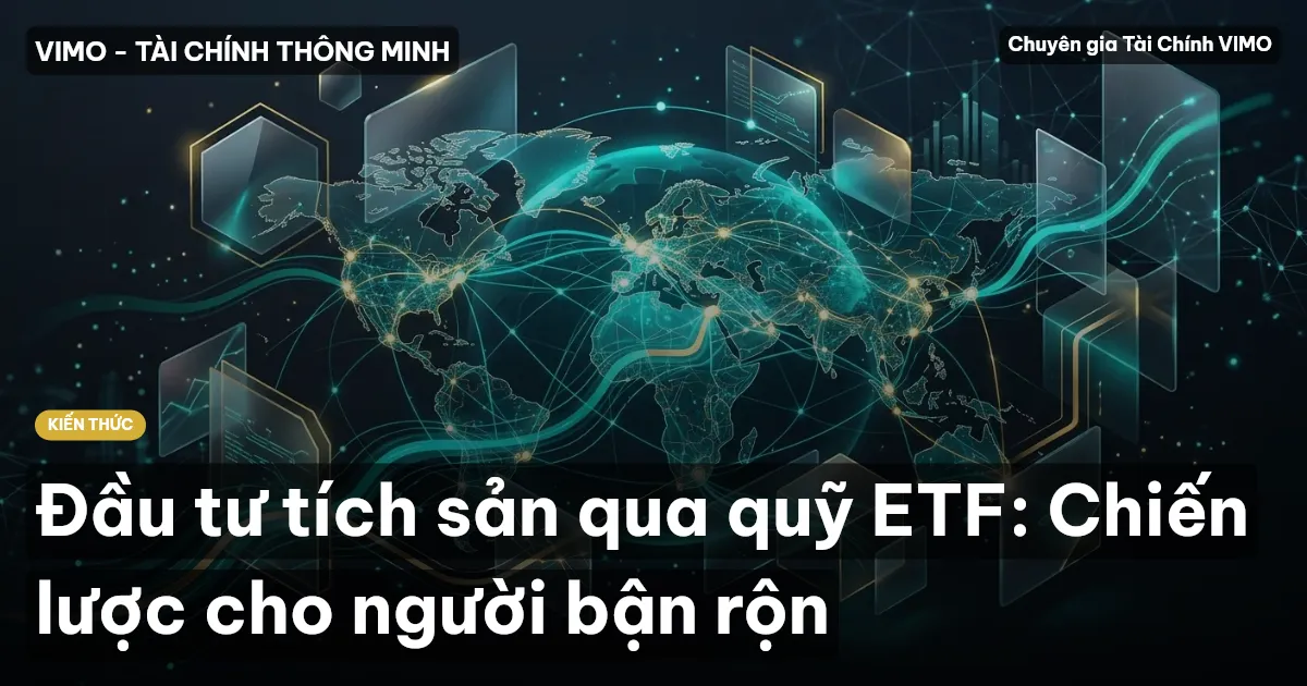 Đầu tư tích sản qua quỹ ETF: Chiến lược cho người bận rộn