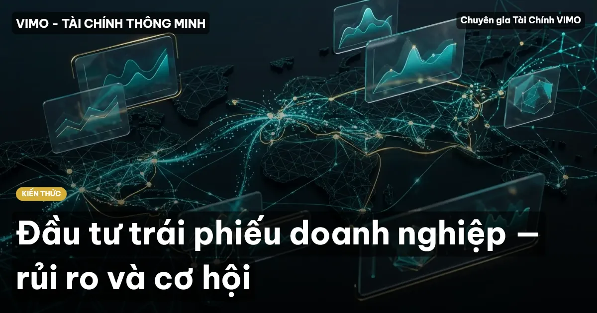 Đầu tư trái phiếu doanh nghiệp — rủi ro và cơ hội