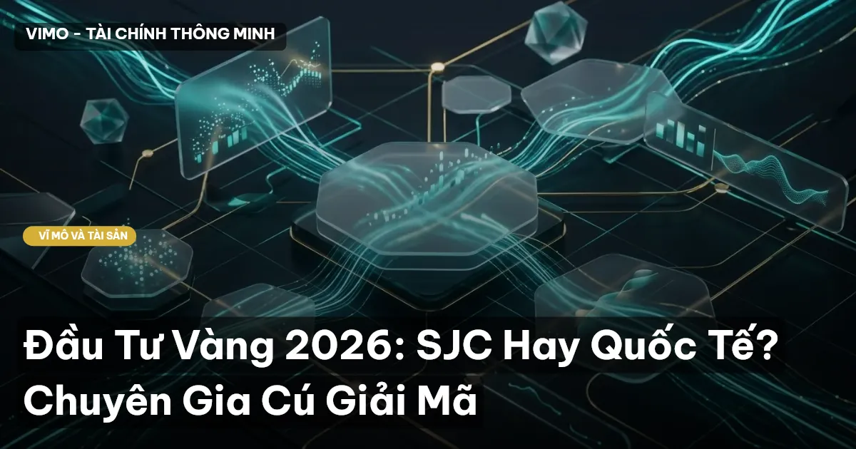 Đầu Tư Vàng 2026: SJC Hay Quốc Tế? Chuyên Gia Cú Giải Mã