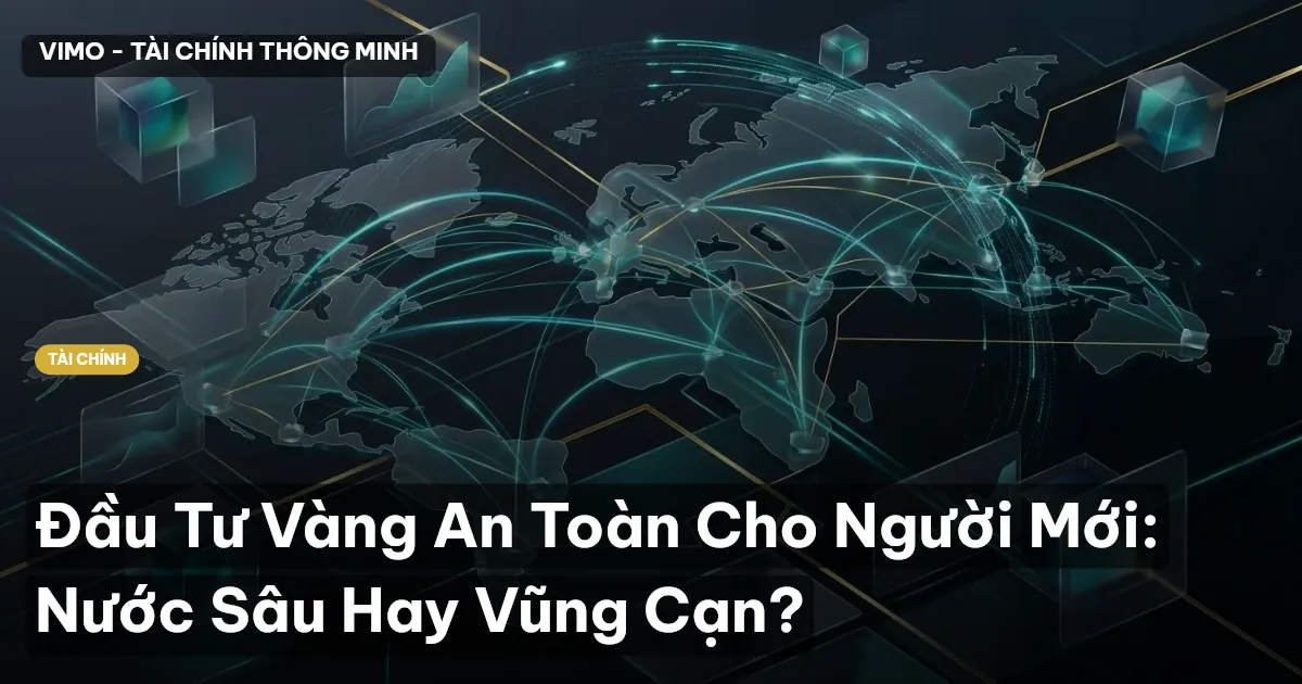 Đầu Tư Vàng An Toàn Cho Người Mới: Nước Sâu Hay Vũng Cạn?