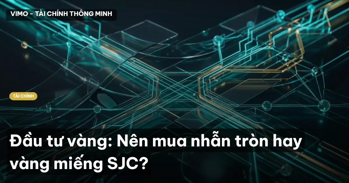 Đầu tư vàng: Nên mua nhẫn tròn hay vàng miếng SJC?