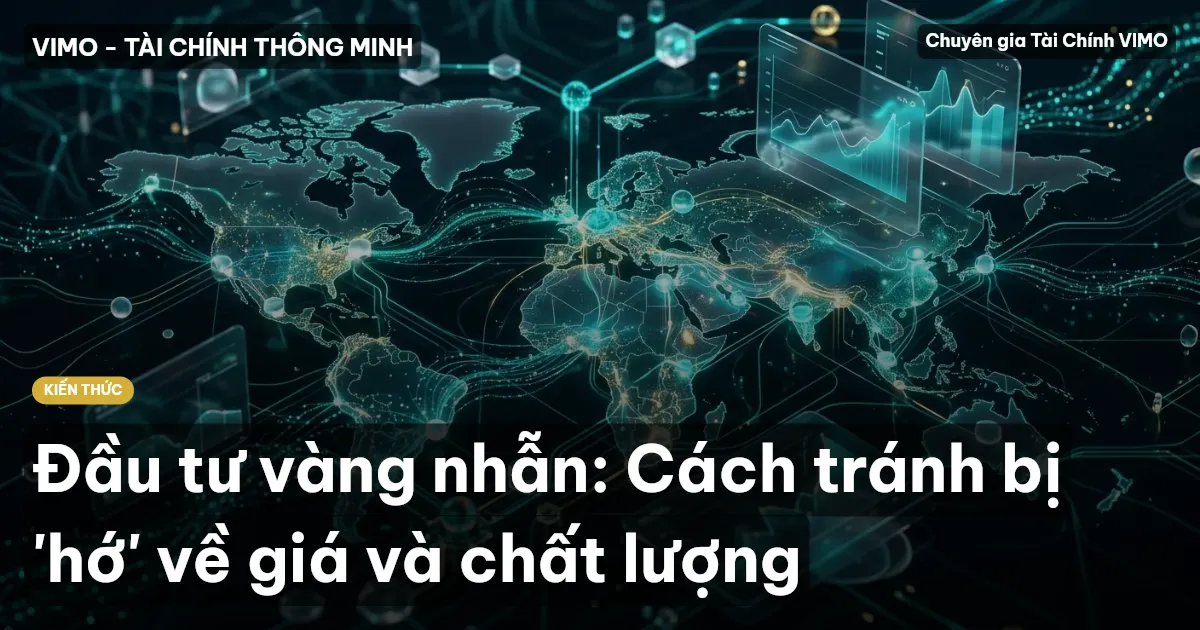 Đầu tư vàng nhẫn: Cách tránh bị 'hớ' về giá và chất lượng