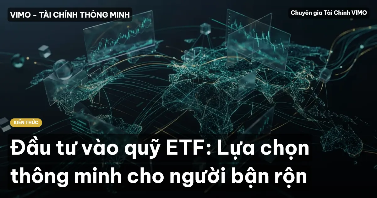 Đầu tư vào quỹ ETF: Lựa chọn thông minh cho người bận rộn