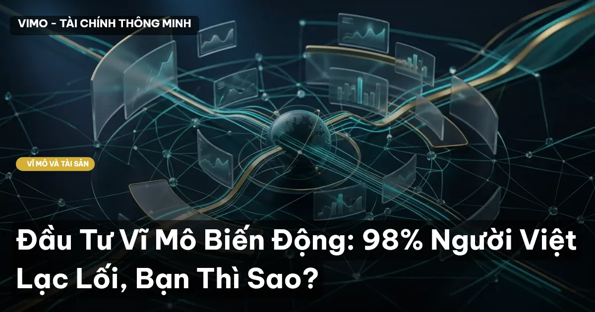Đầu Tư Vĩ Mô Biến Động: 98% Người Việt Lạc Lối, Bạn Thì Sao?