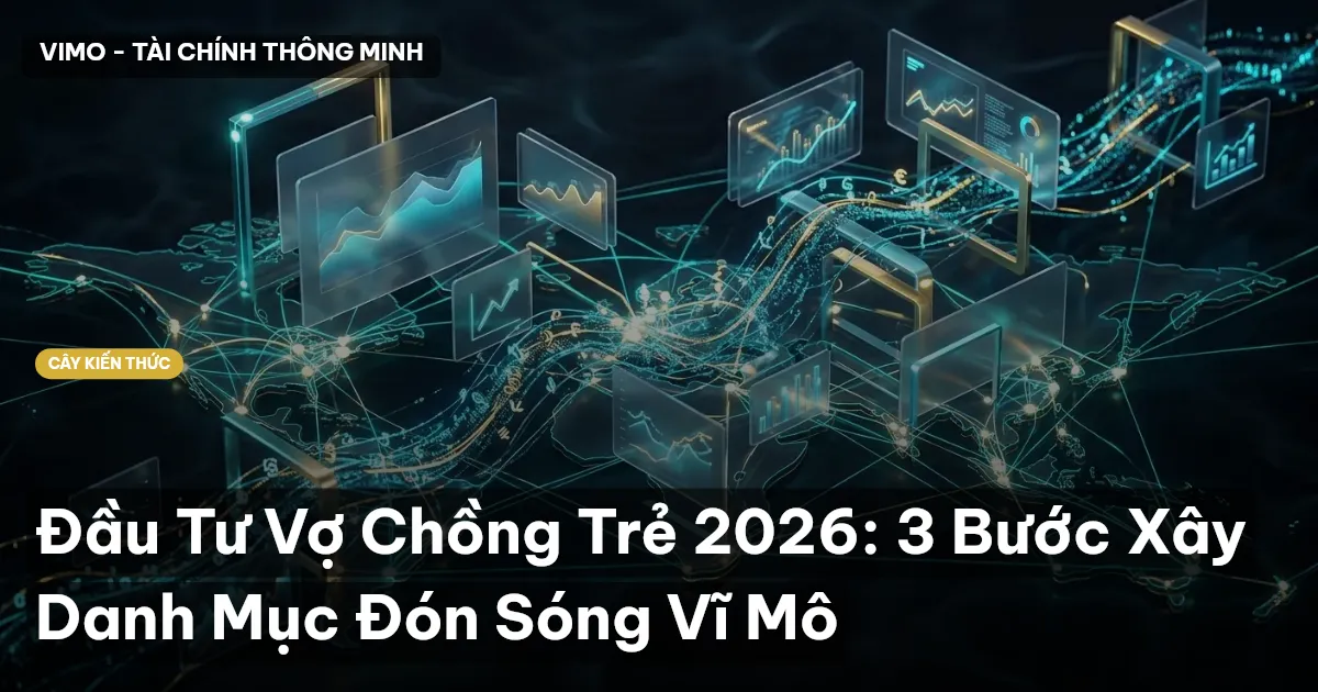 Đầu Tư Vợ Chồng Trẻ 2026: 3 Bước Xây Danh Mục Đón Sóng Vĩ Mô