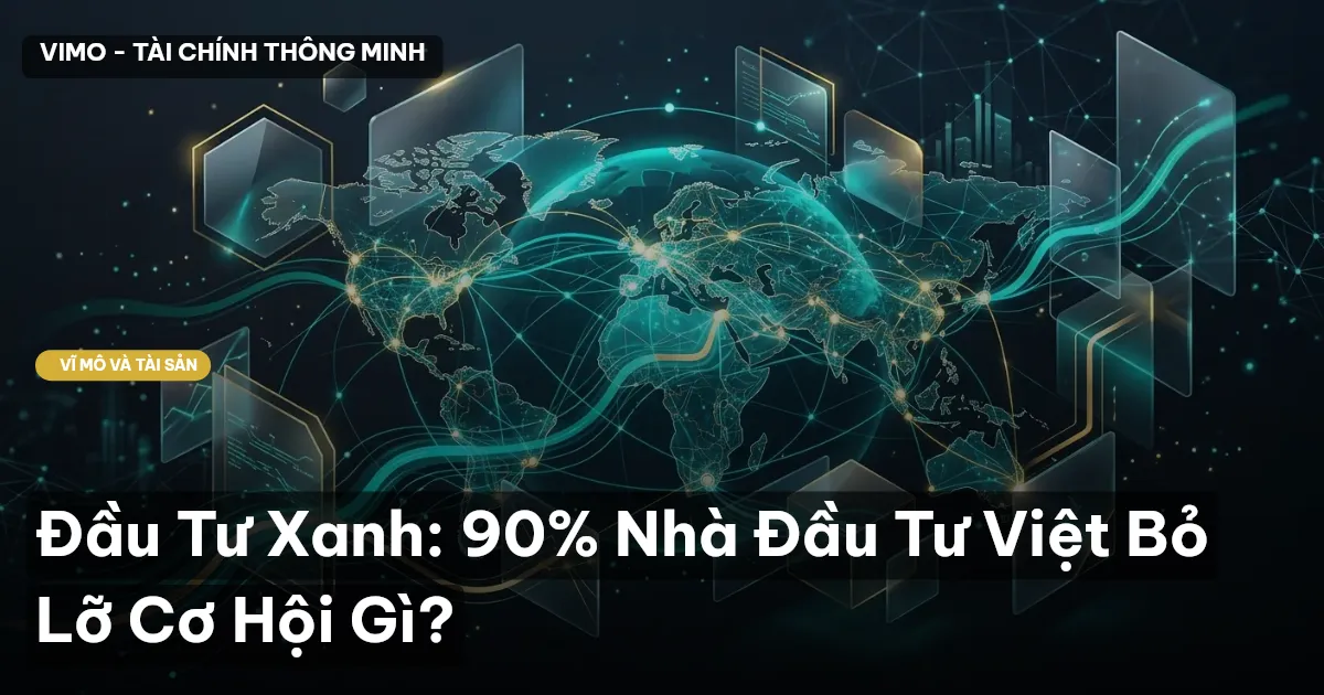 Đầu Tư Xanh: 90% Nhà Đầu Tư Việt Bỏ Lỡ Cơ Hội Gì?