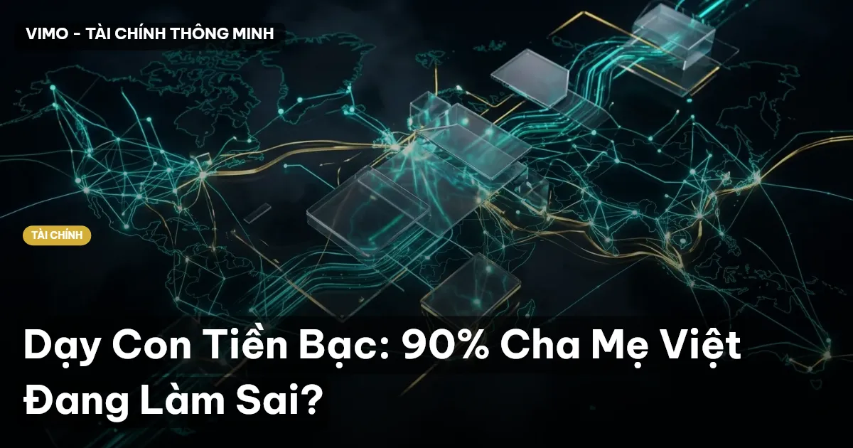 Dạy Con Tiền Bạc: 90% Cha Mẹ Việt Đang Làm Sai?