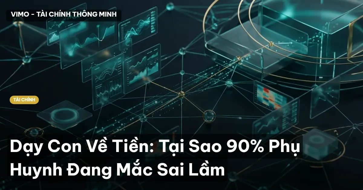 Dạy Con Về Tiền: Tại Sao 90% Phụ Huynh Đang Mắc Sai Lầm