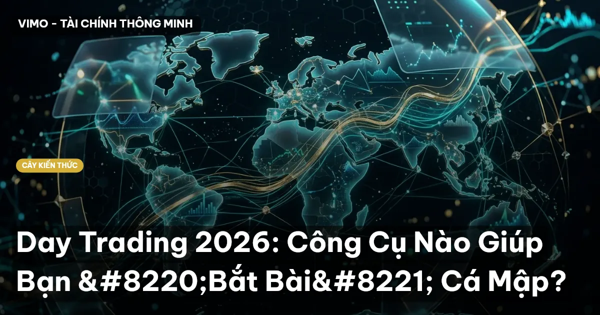 Day Trading 2026: Công Cụ Nào Giúp Bạn “Bắt Bài” Cá Mập?